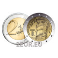 Italia 2 euro UNC 2025 - Viaje del barco Amerigo Vespucci por 3.60 € ✅