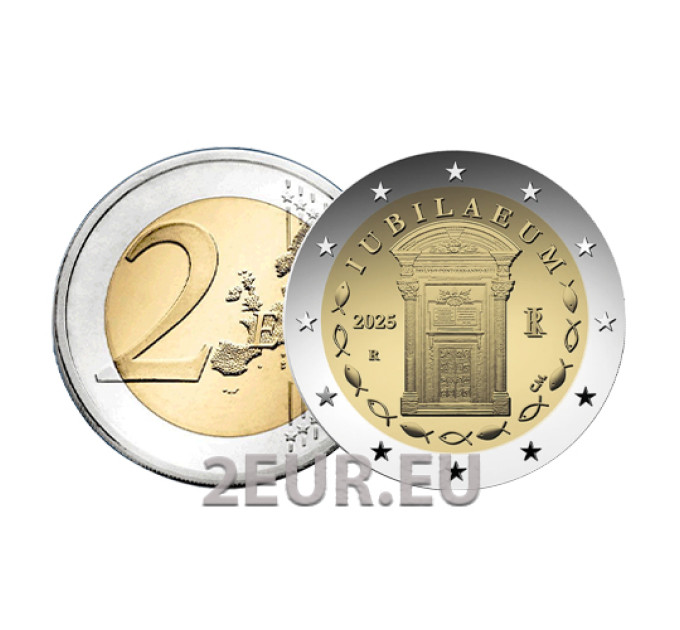 Italia 2 euro UNC 2025 - Jubileo 2025 por 3.60 € ✅