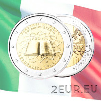 Italia 2 euro UNC 2007 - 50 aniversario del Tratado de Roma