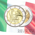Italy 2 euro UNC 2009 - 200th Anniversary of the Birth of Louis Braille for 5.20 € ✅