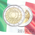Italia 2 euro UNC 2015 - 30 Aniversario Bandera UE por 6.50 € ✅
