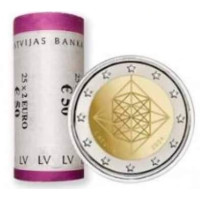 Latvia 2 euro UNC roll 2024 - Himmeli