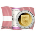 Latvia 2 euro UNC roll 2018 - Zemgale for 95.00 € ✅