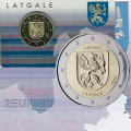 Letonia 2 euros BU 2017 - Latgale por 23.50 € ✅