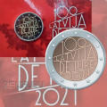 Letonia 2 euros BU 2021 - 100 Aniversario del Reconocimiento de la República de Letonia por 49.90 € ✅
