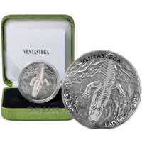 Letonia 5 euros de plata proof 2020 - Ventastega