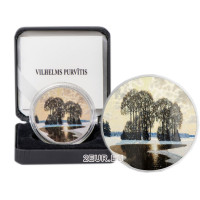 Latvia 5 euro silver proof 2022 - Wilhelms Purvitis