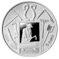 Latvia 5 euro silver proof 2024 - Across the Times for 80.00 € ✅
