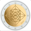 Latvia 2 euro UNC 2024 - Puzuris for 3.50 € ✅