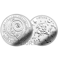 Lituania 1,5 euro UNC 2018 - Rasos Svente Lituania 1,5 euro UNC 2018 - Rasos Svente