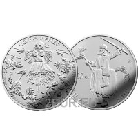 Lituania 1,5 euro UNC 2019 - Uzgavenes Lituania 1,5 euro UNC 2019 - Uzgavenes