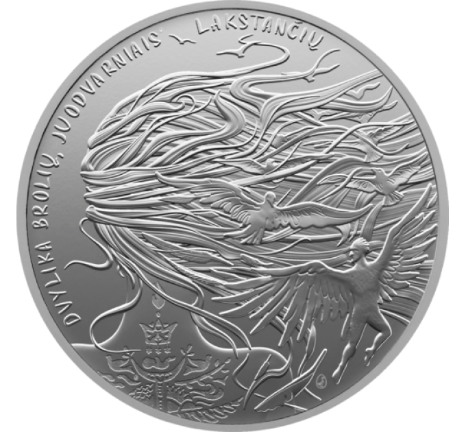 Lituania 1,5 euro UNC 2024 - Doce hermanos volando con mirlos por 3.80 € ✅