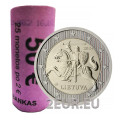 Lituania 2 euros UNC rollo 2024 - Escudo de armas de la República de Lituania Vytis por 60.00 € ✅