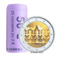Lituania 2 euros UNC rollo 2018 - Celebración de la canción y la danza lituana por 95.00 € ✅
