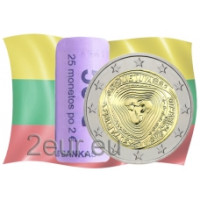 Lithuania 2 euro UNC roll 2019 - Lithuanian Polyphonic Songs Lithuania 2 euro UNC roll 2019 - Lithuanian Polyphonic Songs