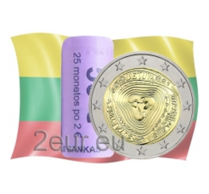 Lituania 2 euros UNC rollo 2019 - Canciones polifónicas lituanas por 85.00 € ✅