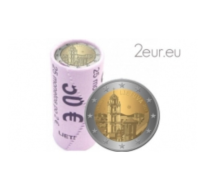 Lituania 2 euros UNC rollo 2017 - Vilna Capital de la Cultura por 95.00 € ✅