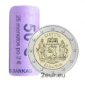 Lithuania 2 euro UNC roll 2019 - Zemaitija for 85.00 € ✅