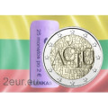 Lithuania 2 euro UNC roll 2015 - Aciu: Lithuanian Language for 100.00 € ✅