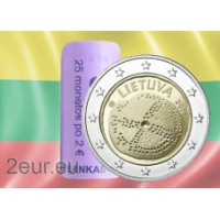 Lituania 2 euros UNC rollo 2016 - Cultura Báltica