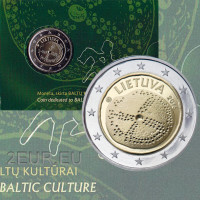 Lituania 2 euros BU 2016 - Cultura Báltica Lituania 2 euros BU 2016 - Cultura Báltica