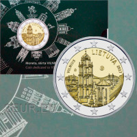 Lituania 2 euros BU 2017 - Vilnius