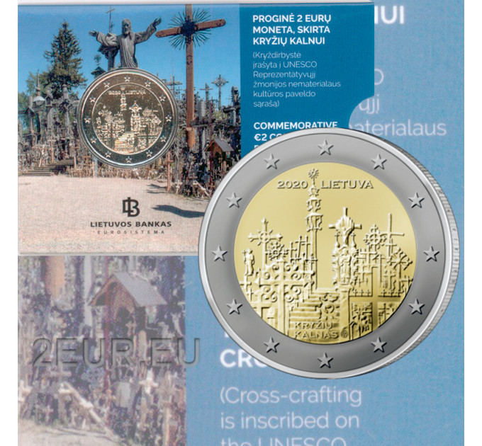 Lithuania 2 euro BU 2020 - Hill of Crosses for 39.00 € ✅