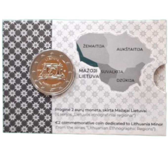 Lithuania 2 euro BU 2025 - Lithuania Minor for 48.00 € ✅