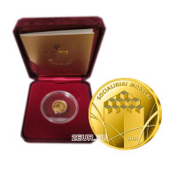 Lituania 5€ gold proof 2021 - Ciencias sociales