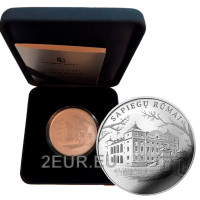 Lituania 20 euros plata proof 2019 - Palacio Sapieha
