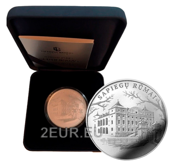 Lithuania 20 euro silver proof 2019 - Sapieha Palace for 90.00 € ✅