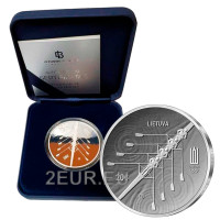 Lituania 20 euros plata proof 2021 - XXXII Juegos Olímpicos de Tokio