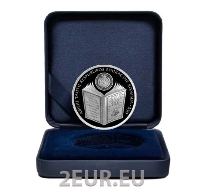 Lituania 5 euros plata proof 2023 - Comisión Educativa de la República de Ambas Naciones por 85.00 € ✅