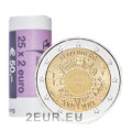 Luxemburgo 2 euros UNC rollo 2012 - 10 años del euro por 120.00 € ✅