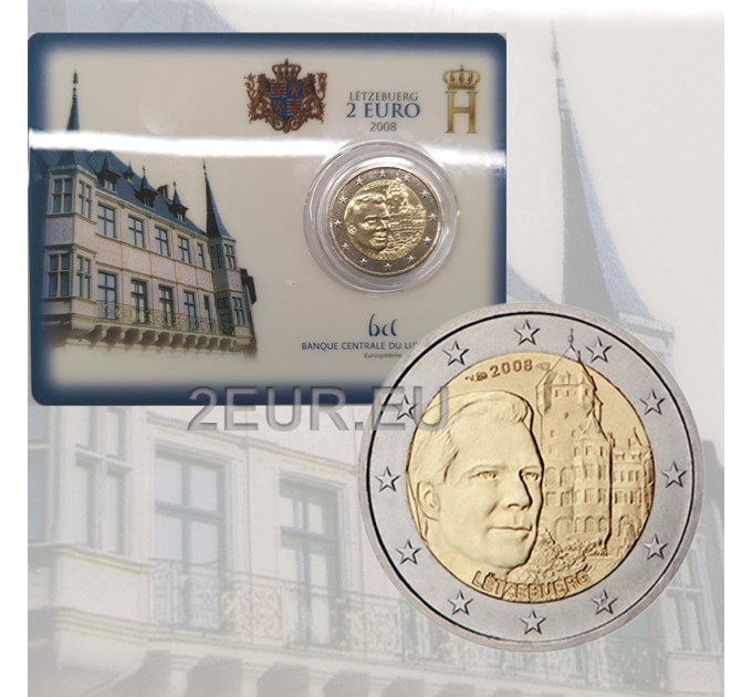 Luxemburgo 2 euros BU 2008 - Castillo de Berg por 32.90 € ✅