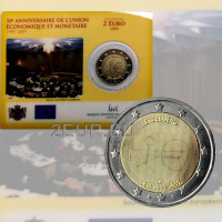 Luxemburgo 2 euros BU 2009 - 10 años euros