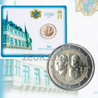 Luxemburgo 2 euros BU 2017 - 200 años del nacimiento del gran duque Guillermo III