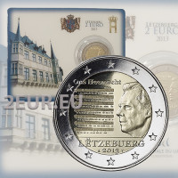 Luxemburgo 2 euros BU 2013 - Himno Nacional del Gran Ducado de Luxemburgo