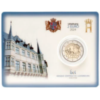 Luxemburgo 2 euros BU 2024 - 175º aniversario de la muerte del gran duque Guillermo II