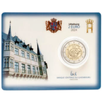 Luxemburgo 2 euros BU 2024 - Centenario de la introducción del franco luxemburgués