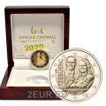 Luxemburgo 2 euros Proof 2020 - Nacimiento del Príncipe Carlos por 180.00 € ✅