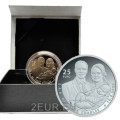 Luxemburgo 25 euros plata Proof 2020 - Nacimiento del Príncipe Carlos por 99.50 € ✅