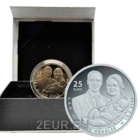 Luxemburgo 25 euros plata Proof 2020 - Nacimiento del Príncipe Carlos