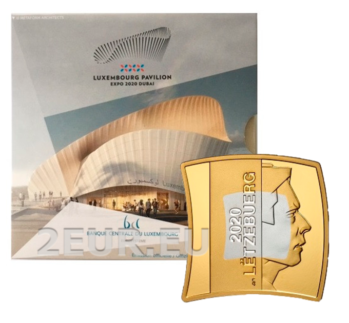 Luxembourg 2,5 euro silver PROOF 2020 - World Expo Dubai for 53.50 € ✅