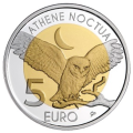 Luxemburgo 5 euros plata Proof 2024 - Fauna y Flora - PEQUEÑO BÚHO por 54.00 € ✅
