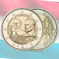 Luxemburgo 2 euros UNC 2021 - 100 Aniversario del Nacimiento del Gran Duque Jean Relieve por 5.50 € ✅