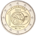 Luxemburgo 2 euros UNC 2024 - Centenario de la introducción del franco luxemburgués por 9.00 € ✅
