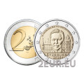 Luxemburgo 2 euros UNC 2025 - 25º aniversario de la ascensión al trono del Gran Duque Enrique por 9.50 € ✅