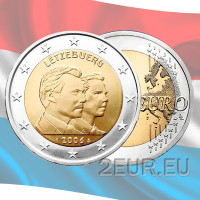 Luxembourg 2 euro UNC 2006 - 25th Anniversary of the Birth of Hereditary Grand Duke Guillaume Luxembourg 2 euro UNC 2006 - 25th Anniversary of the Birth of Hereditary Grand Duke Guillaume