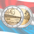 Luxembourg 2 euro UNC 2016 - 50th Anniversary of the Grand Duchess Charlotte Bridge for 4.90 € ✅